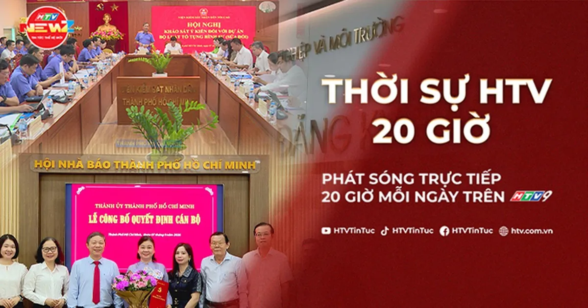 Thời sự HTV ngày 7/9/2026 | Lãnh đạo TP. Hồ Chí Minh trao quyết định cán bộ