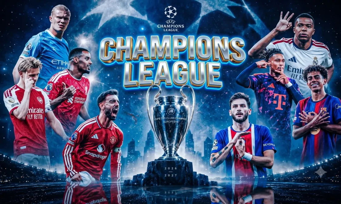 Xem trực tiếp Champions League 2026-2027 ở đâu? Kênh nào?