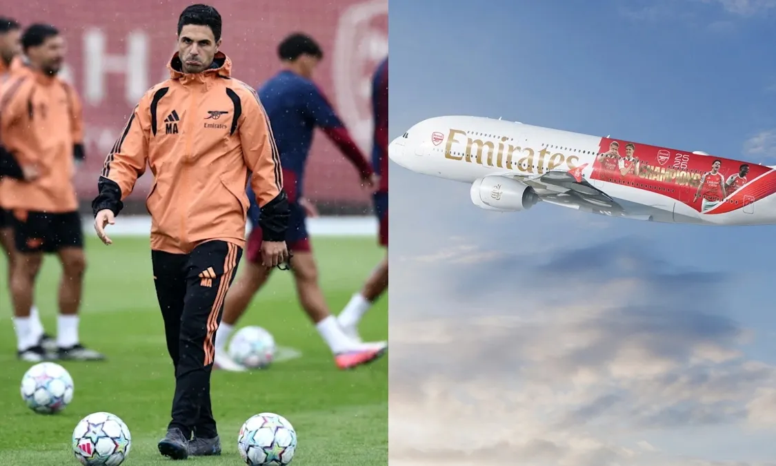 Arsenal gặp sự cố hàng không trước thềm tái xuất Champions League