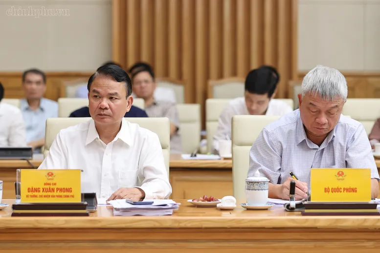 Các đại biểu tham dự cuộc họp - Ảnh: chinhphu.vn/Nhật Bắc