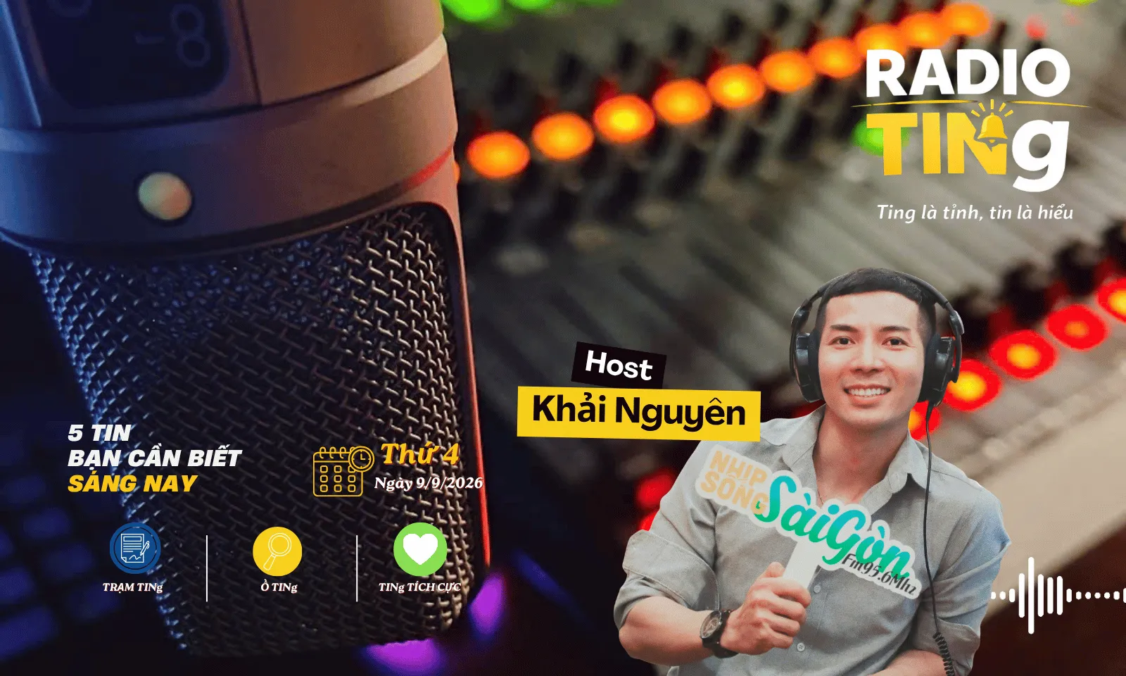 RADIO TINg 9/9: TPHCM siết bạo lực học đường và giải mã cảm giác ngủ đủ giấc vẫn mệt mỏi
