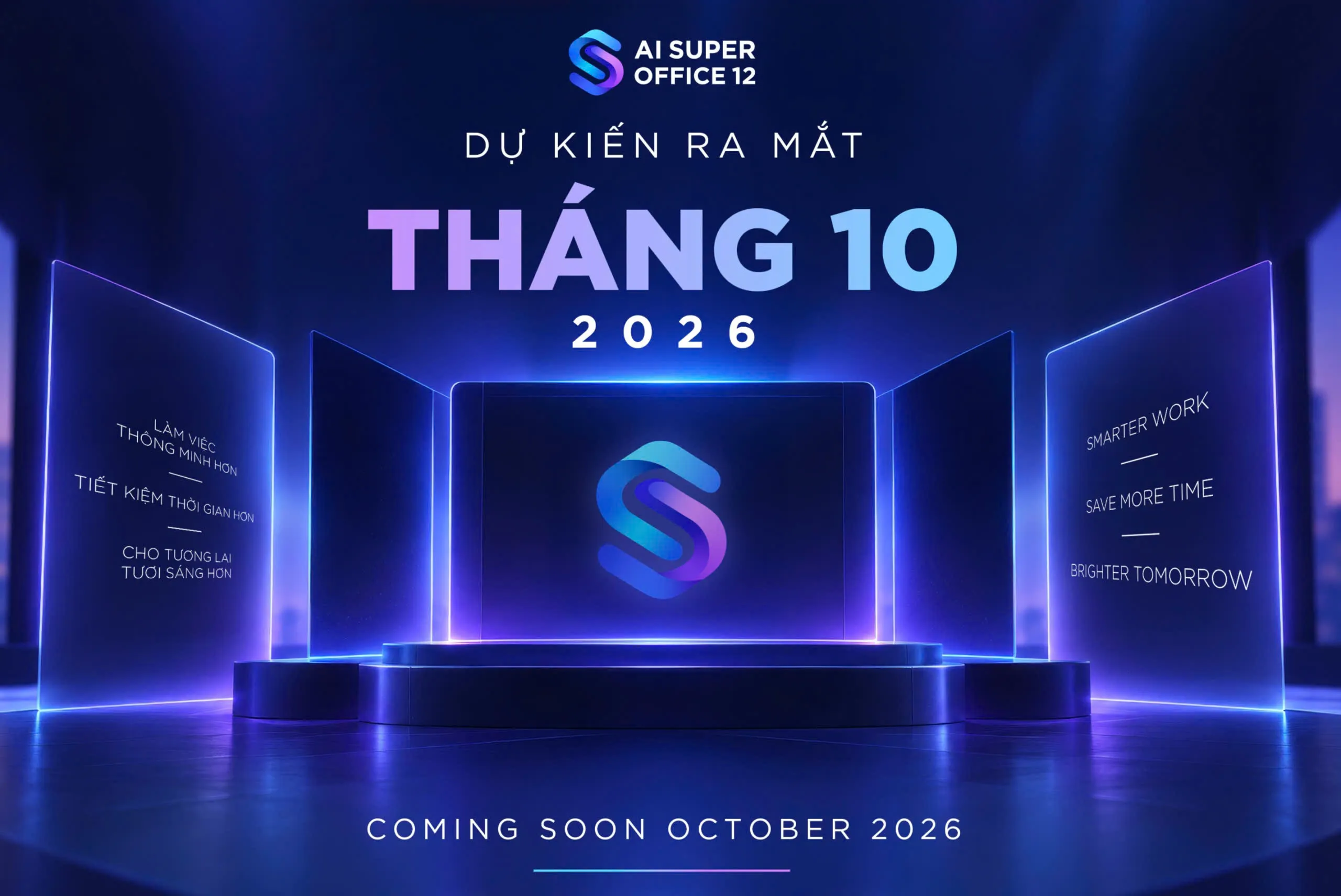 AI Super Office 12 dự kiến ra mắt trong tháng 10: 2026 - Ảnh BTC cung cấp