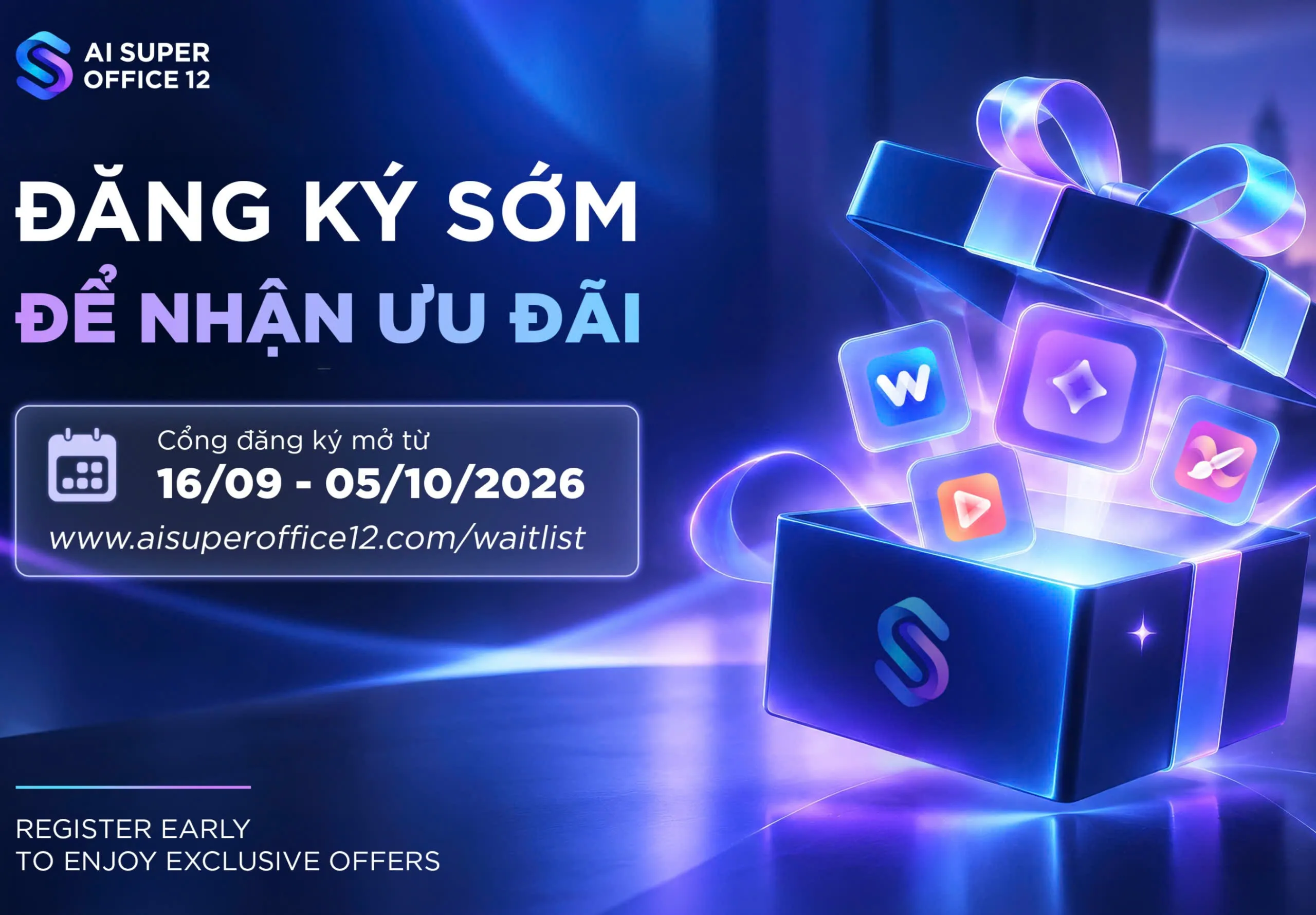 Đăng ký sớm để nhận ưu đãi - Ảnh BTC cung cấp