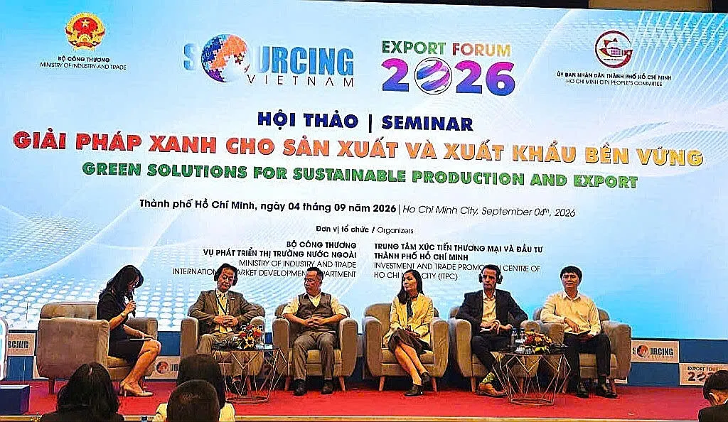 Doanh nghiệp tìm giải pháp xanh cho sản xuất và xuất khẩu bền vững - Ảnh Bá Nam