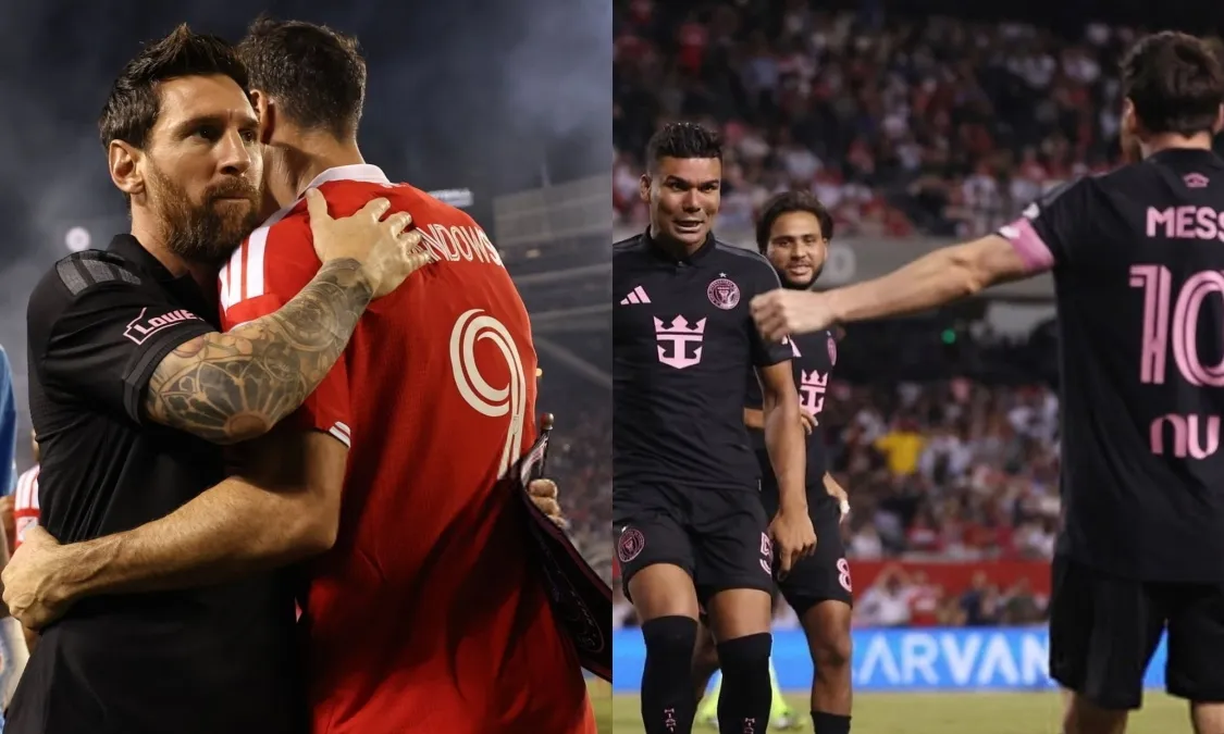 Messi kiến tạo cho Casemiro ghi bàn, bất phân thắng bại với Lewandowski
