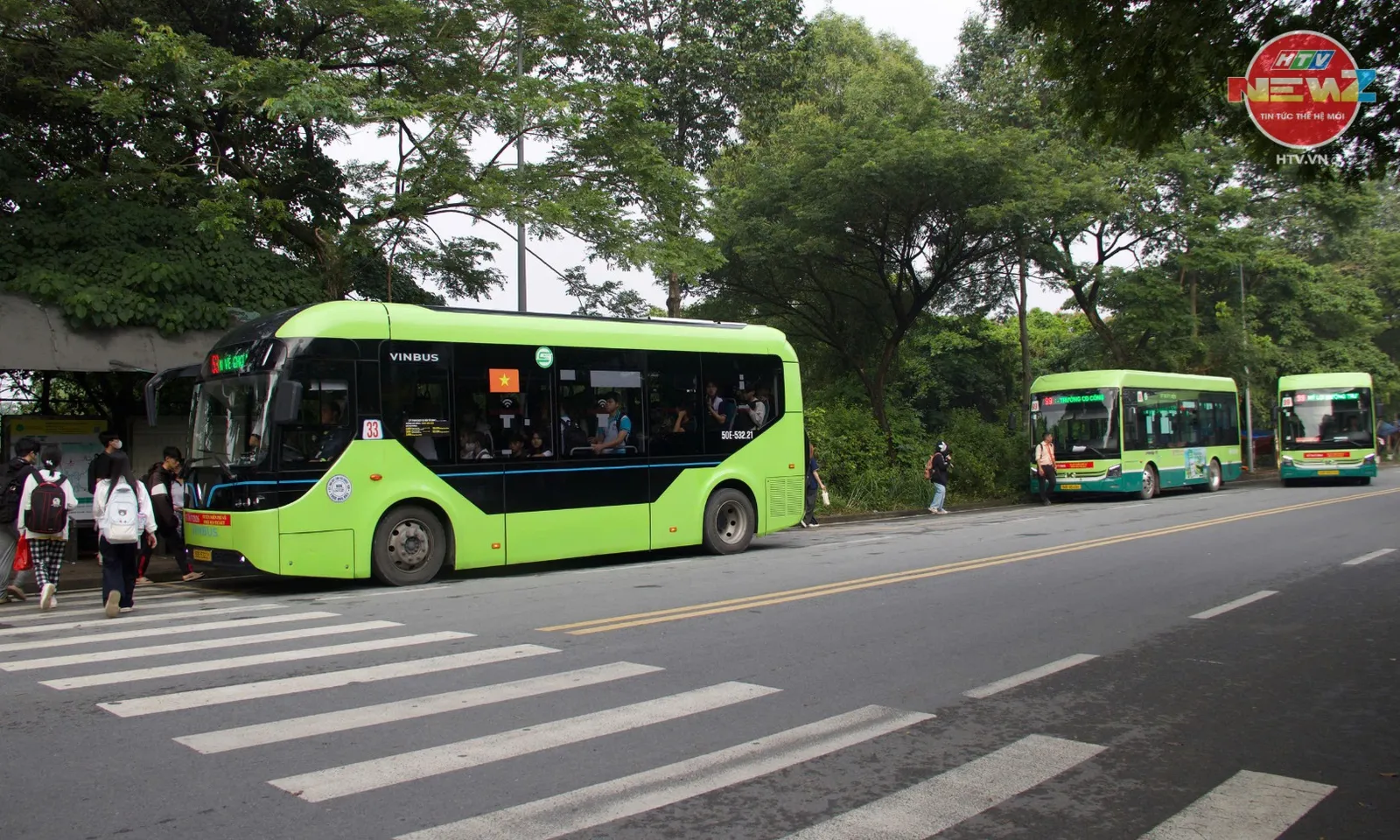 Tăng cường xe buýt phục vụ sinh viên tại Đại học Quốc gia TP. Hồ Chí Minh
