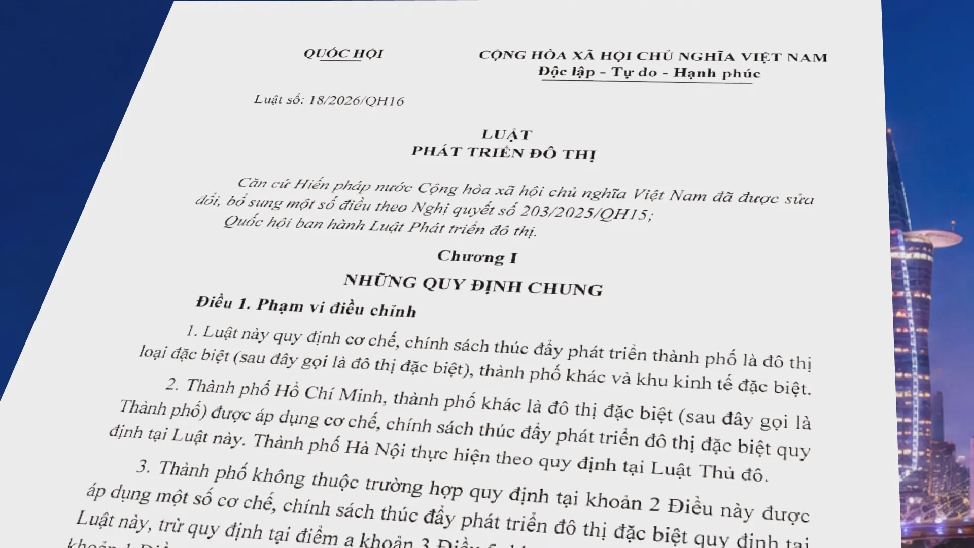 Luật phát triển đô thị 2026: Trao thêm quyền chủ động cho TP. Hồ Chí Minh - Ảnh 6.