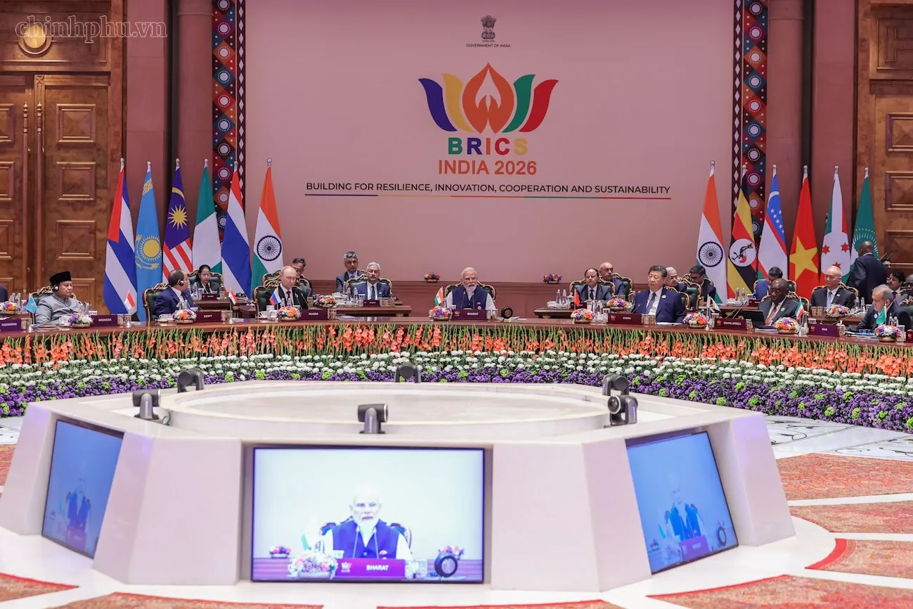 Thủ tướng Ấn Độ Narendra Modi phát biểu khai mạc Hội nghị