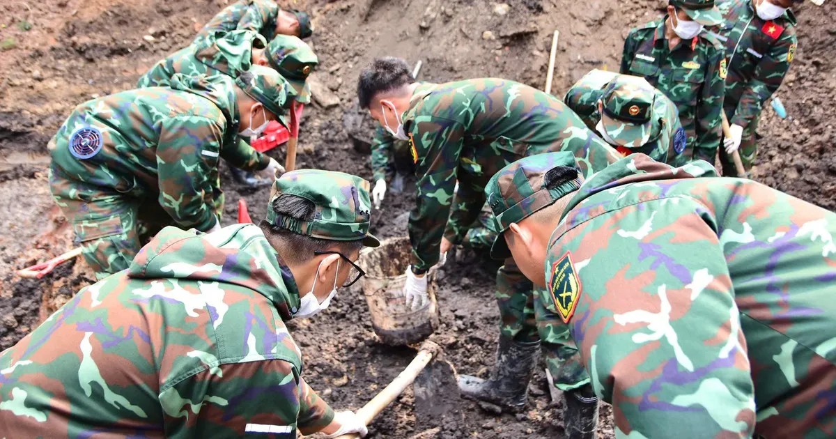Ngày 14/9, đã quy tập 632 bộ hài cốt liệt sĩ tại Công viên Lê Thị Riêng