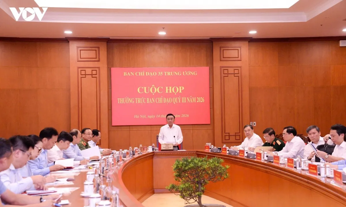 Thường trực Ban Bí thư chủ trì cuộc họp Thường trực Ban Chỉ đạo 35 Trung ương