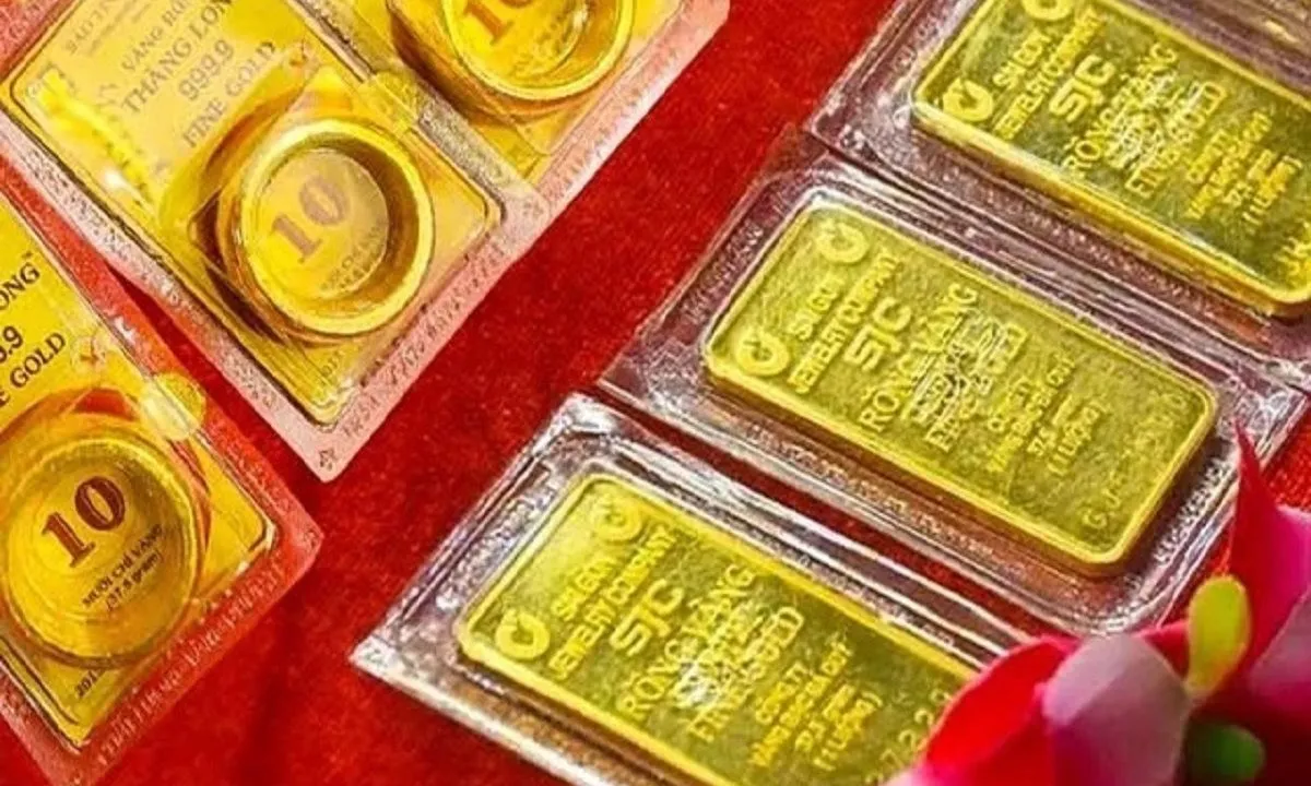 Giá vàng trong nước tăng nhẹ