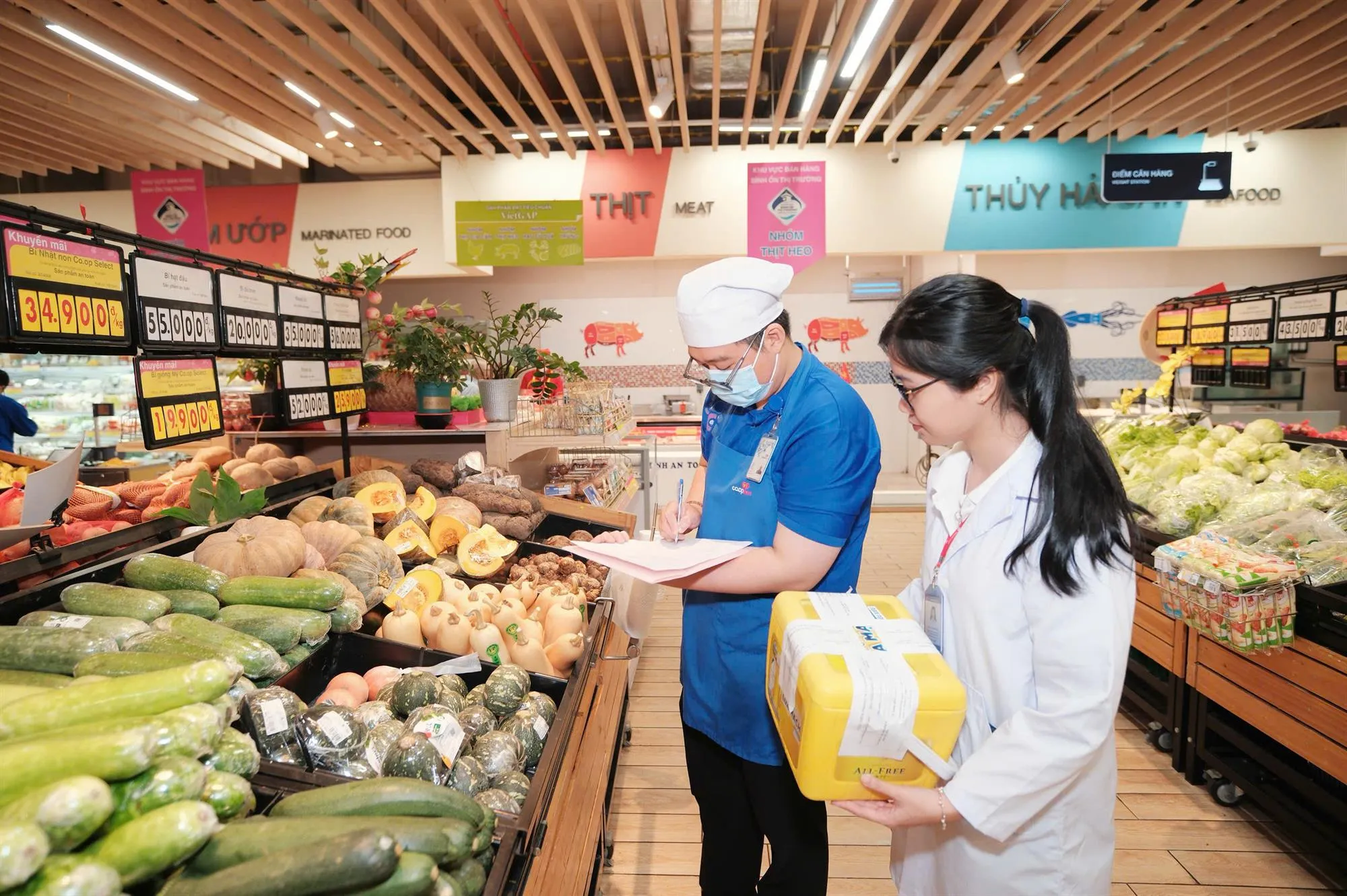 Saigon Co.op chú trọng kiểm soát chất lượng trong từng khâu, từ sản xuất, thu hoạch đến phân phối.