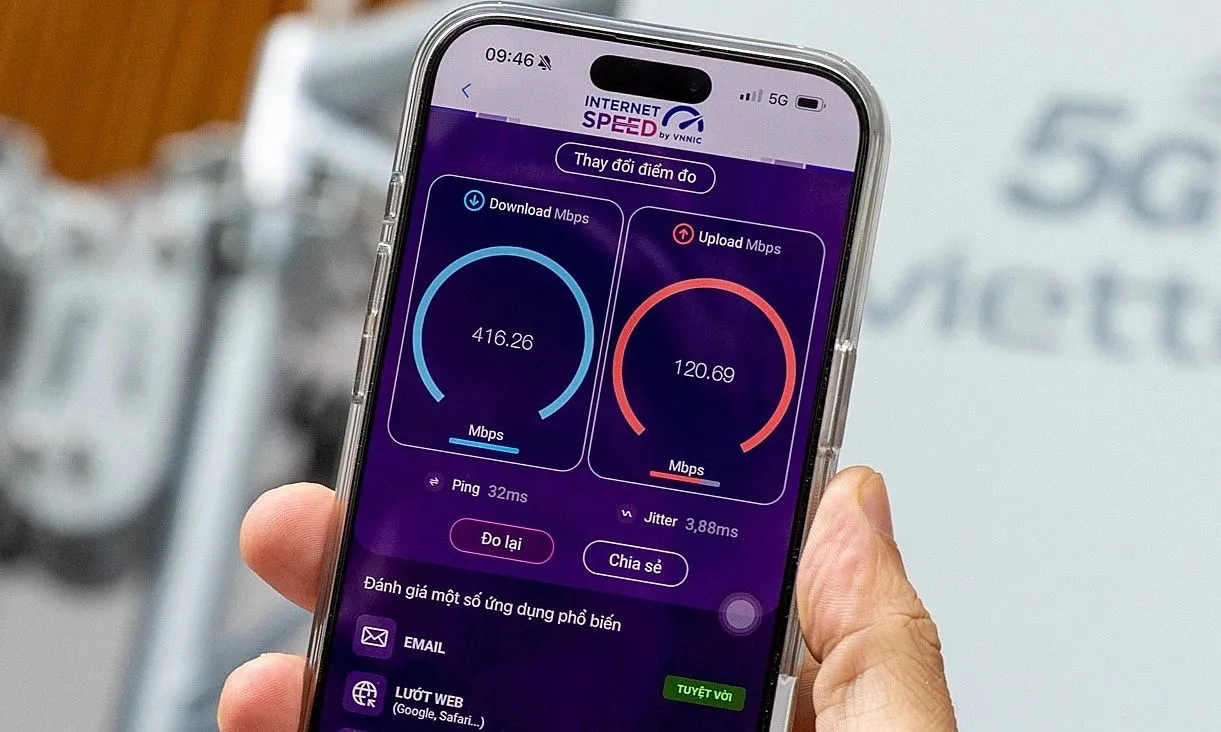 Với mạng 5G, Viettel đặt mục tiêu trong năm 2026 đạt khoảng 50.000 vị trí trạm, phủ 97% dân số - Ảnh: Viettel cung cấp ngày 15/9