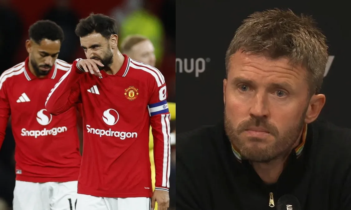 Carrick suýt khóc trong phòng họp báo vì MU tệ nhất 50 năm qua