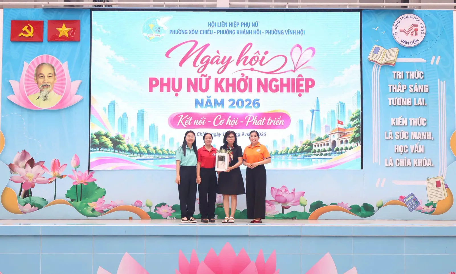 Kết nối việc làm, đồng hành cùng phụ nữ trong phát triển kinh tế