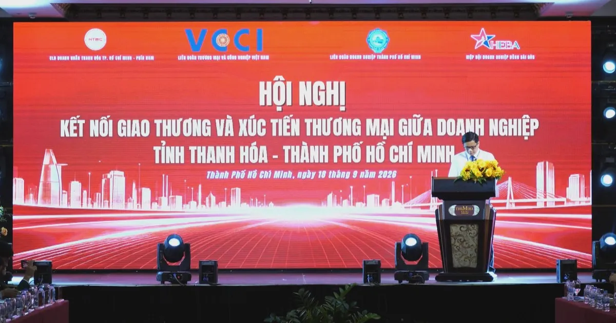 Thanh Hóa và TP. Hồ Chí Minh mở rộng kết nối, tìm kiếm cơ hội hợp tác đầu tư, thương mại