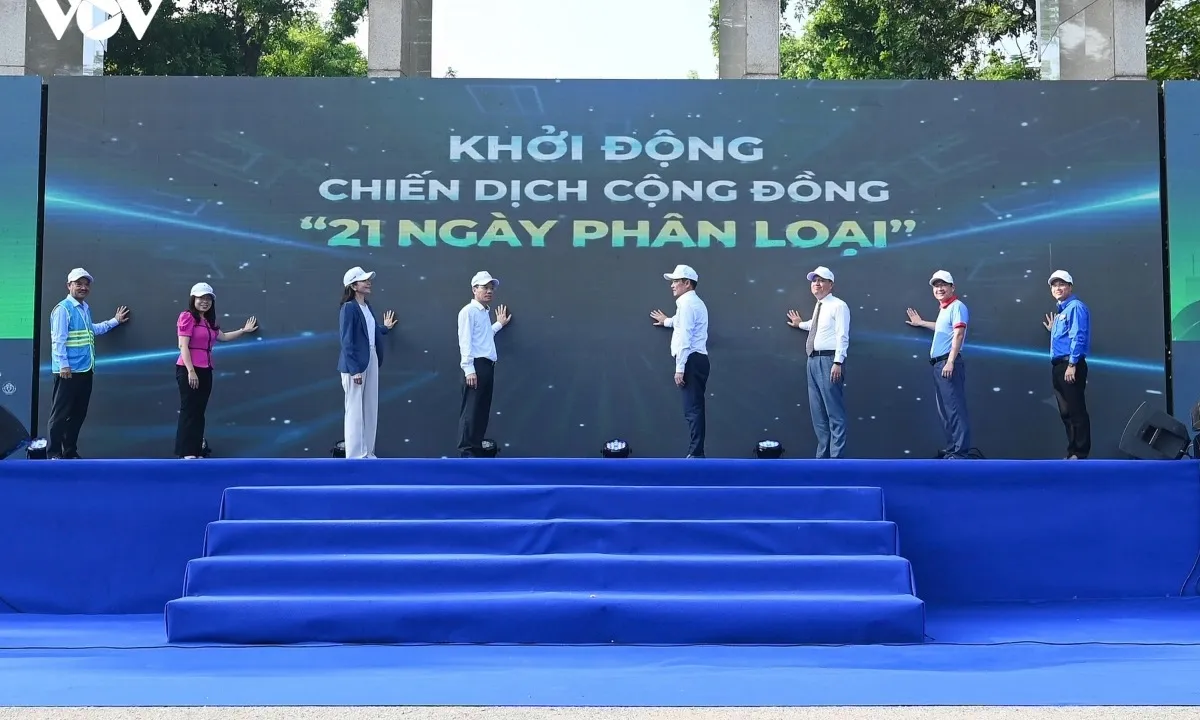 Phát động hưởng ứng Chiến dịch cộng đồng “Từ đĩa ăn sạch đến thành phố sạch”
