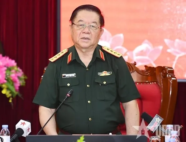 Đại tướng Nguyễn Trọng Nghĩa, Ủy viên Bộ Chính trị, Bí thư Trung ương Đảng, Ủy viên Thường vụ Quân ủy Trung ương, Chủ nhiệm Tổng cục Chính trị Quân đội nhân dân Việt Nam