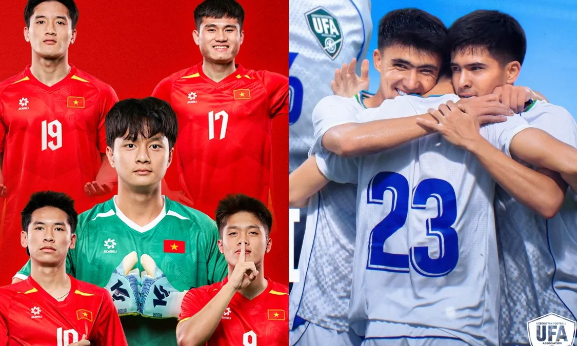 Lịch sử đối đầu U23 Việt Nam vs U23 Uzbekistan: Điềm báo may mắn