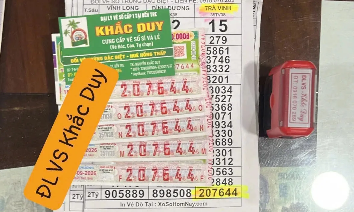 Tài xế xe ôm trúng độc đắc 10 tỉ xổ số miền Nam