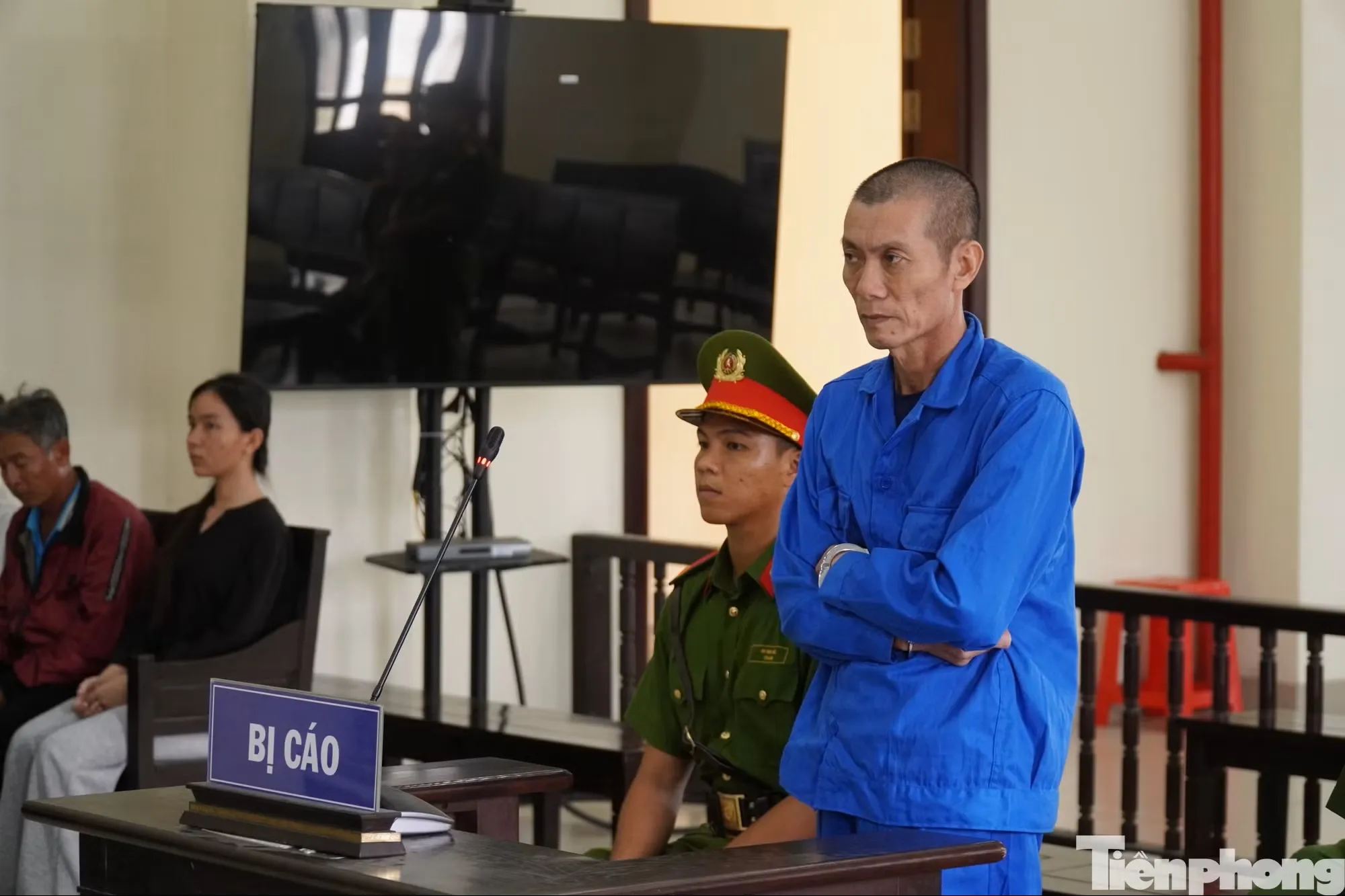 Bị cáo Nhã tại phiên toà - Ảnh: HD - Tiền Phong