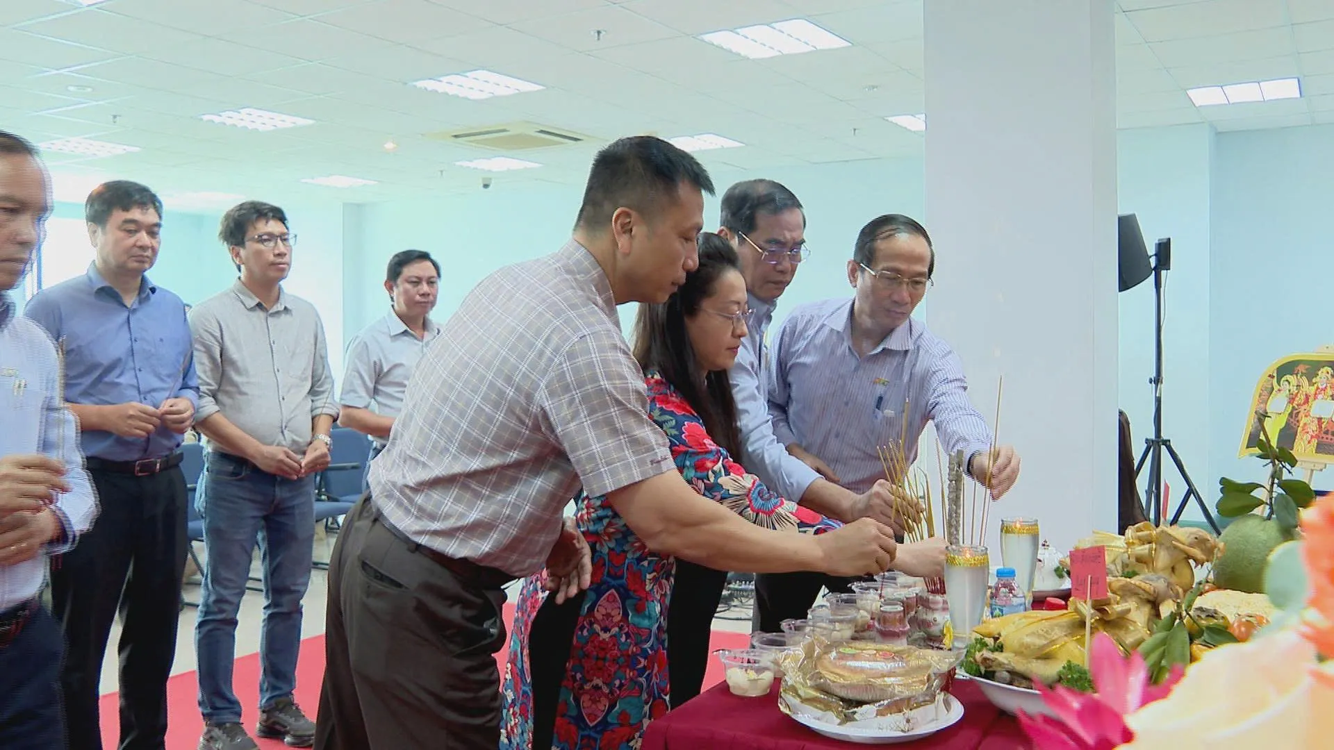 Lễ dâng hương kỷ niệm Ngày Sân khấu Việt Nam tại Đài Phát thanh và Truyền hình TP. Hồ Chí Minh