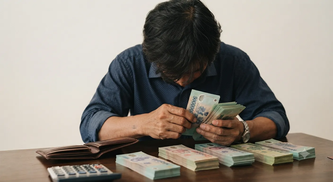 đếm tiền