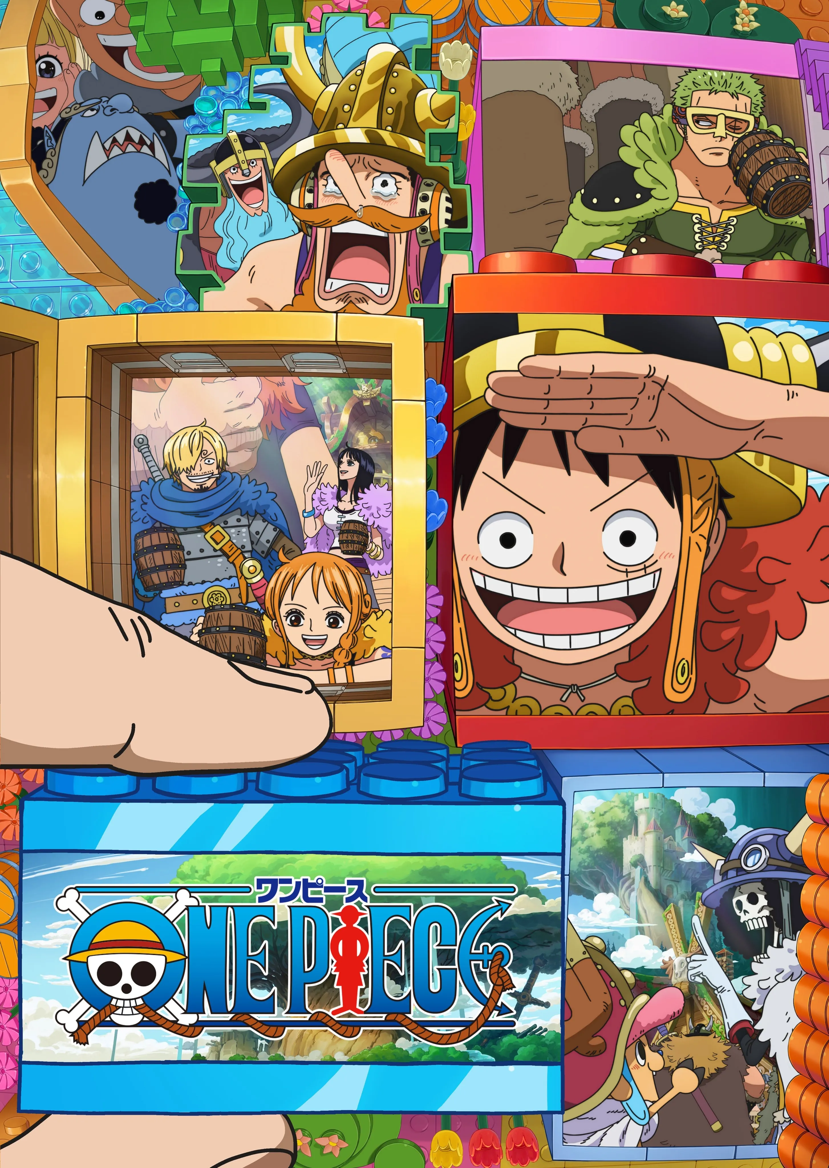 One Piece: Elbaf Arc tiếp tục hành trình của Luffy và băng Mũ Rơm tại vương quốc người khổng lồ - Ảnh: Crunchyroll