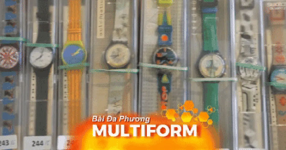 Đấu giá bộ sưu tập 1.200 đồng hồ Swatch