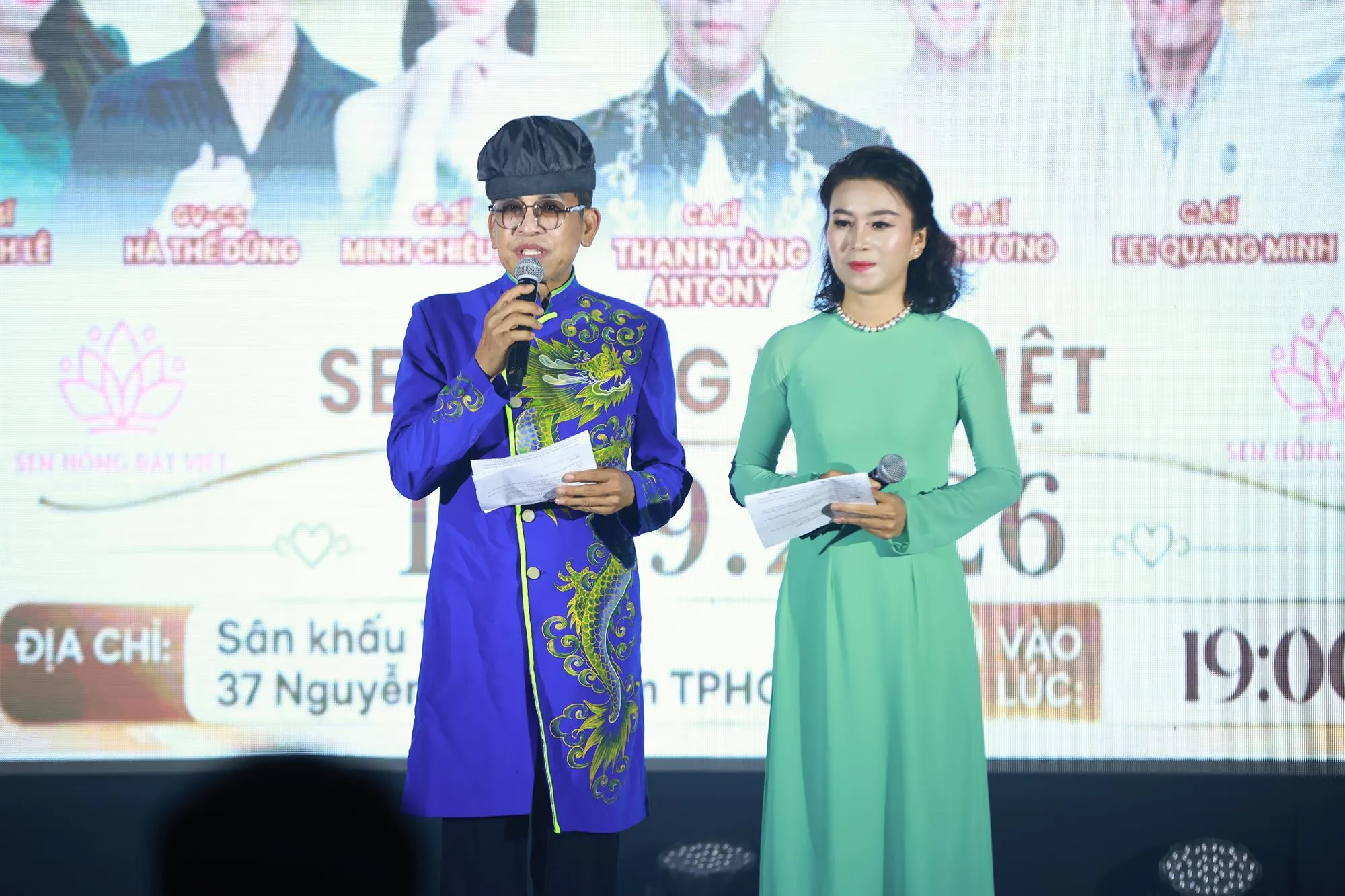 MC Thanh Bạch và Ngọc Thủy