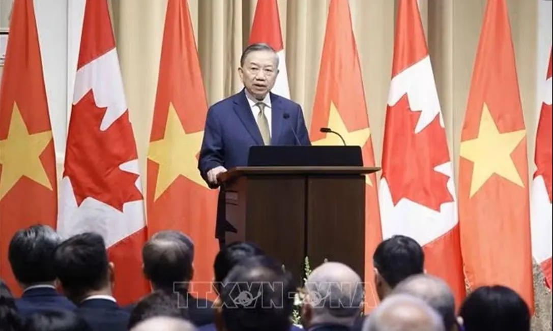 Phát biểu chính sách của Tổng Bí thư, Chủ tịch nước Tô Lâm tại Nghị viện Canada