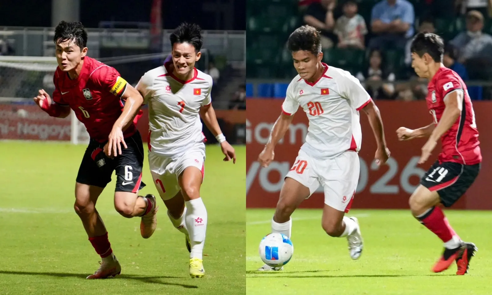 U23 Việt Nam thua đậm U23 Hàn Quốc, dừng bước tại Tứ kết ASIAD 2026