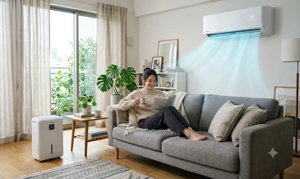 Vì sao bật máy hút ẩm lại thấy mát mẻ hơn cả lúc dùng điều hòa 16 độ?