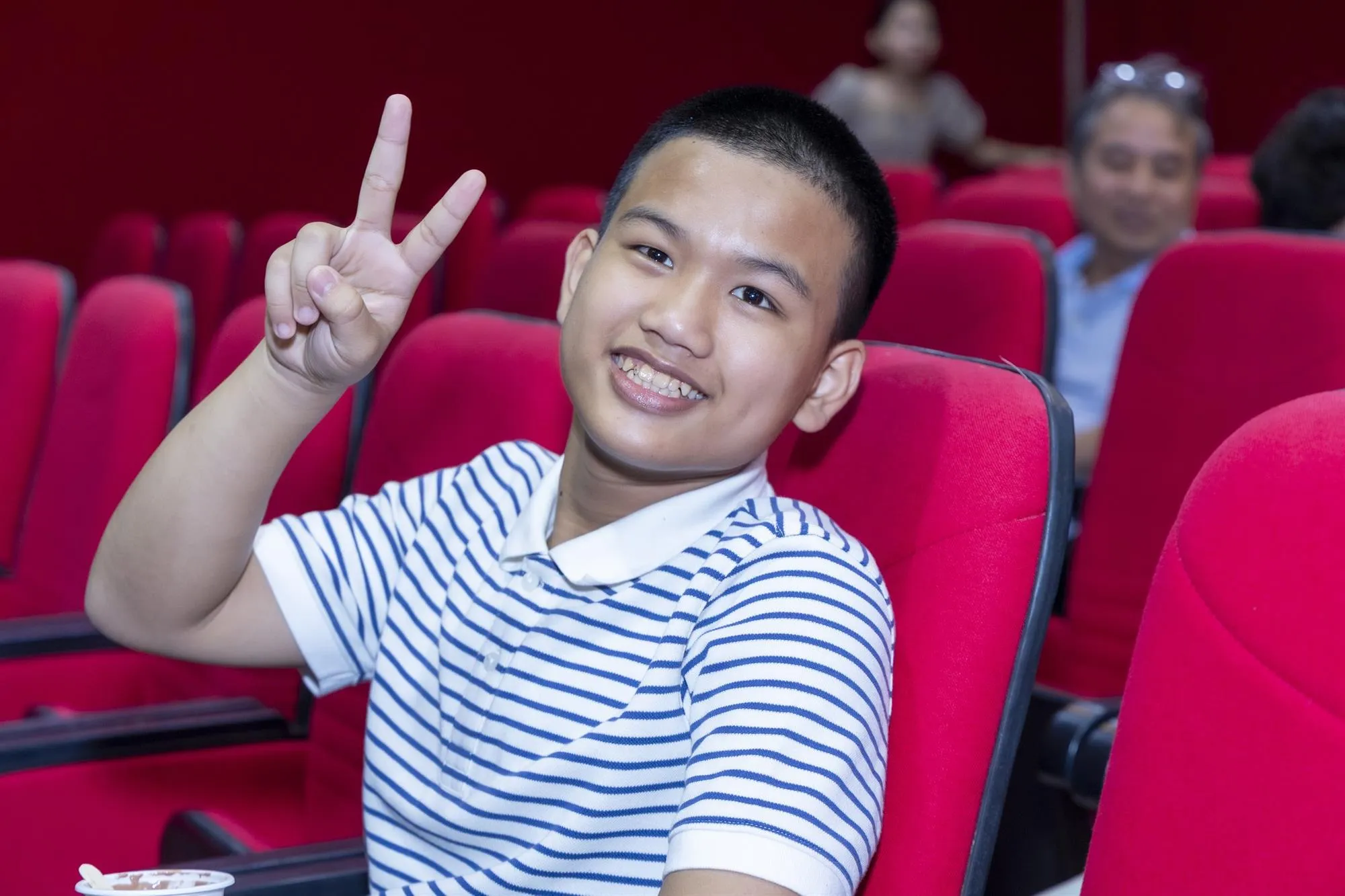 Những nụ cười rạng rỡ của các em nhỏ trong ngày hội Trung thu