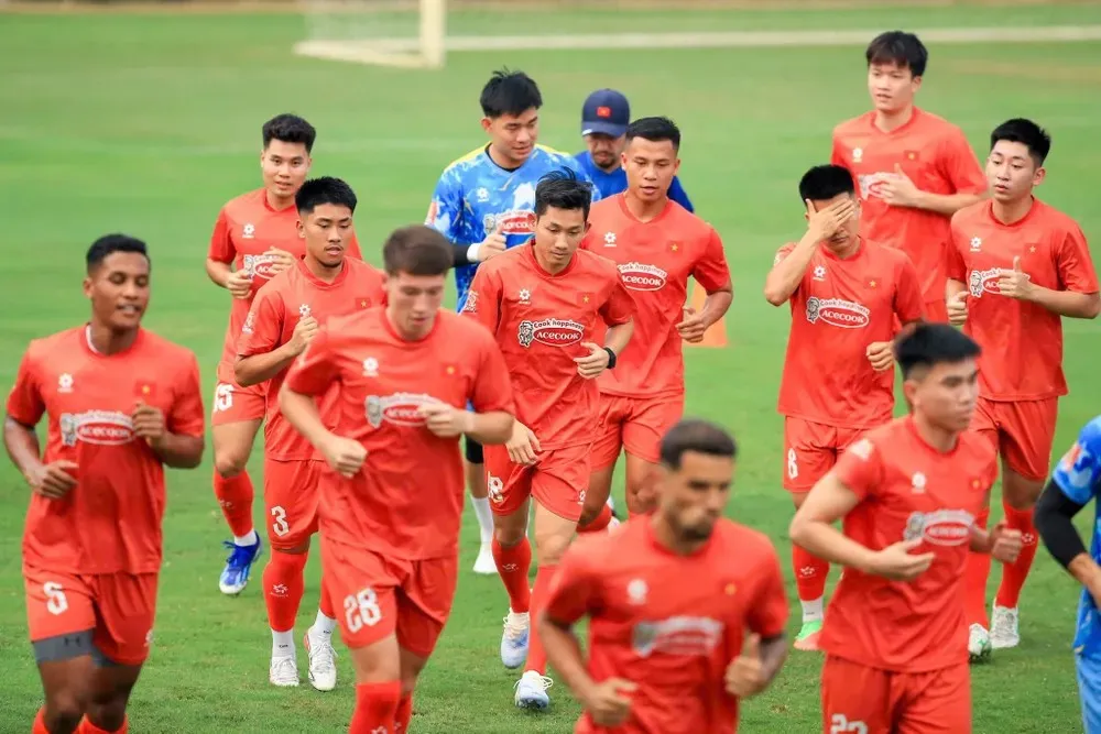 Các trận đấu của đội tuyển Việt Nam tại FIFA ASEAN Cup 2026 sẽ không được phát trên các nền tảng truyền hình chính thống - Ảnh: Hải Hoàng - SGGP