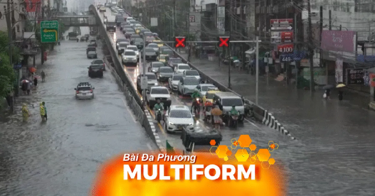 Thái Lan ban bố tình trạng thảm họa lũ lụt tại Bangkok