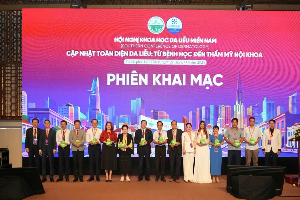 Các đại biểu tham dự Hội nghị Khoa học Da Liễu Miền Nam – SCD 2026