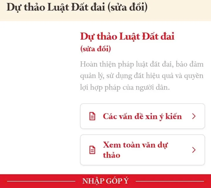 Góp ý Dự thảo Luật Đất đai - h2
