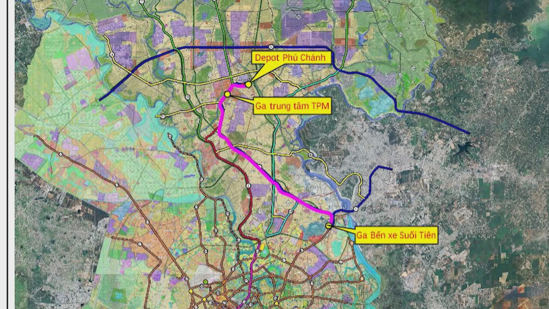 Dự án đường sắt đô thị Metro Thủ Dầu Một – TP. Hồ Chí Minh được kỳ vọng bổ sung một lựa chọn mới cho người dân. Toàn tuyến dài hơn 35 km, gồm 24 nhà ga, tốc độ thiết kế từ 90 đến 110 km/giờ