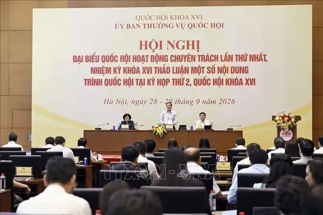 Quang cảnh phiên họp.