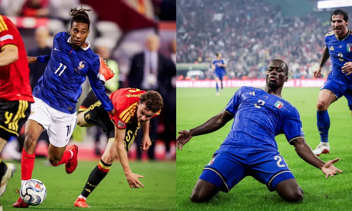 Kết quả UEFA Nations League: Pháp hạ Bỉ bằng siêu phẩm solo giữa sân | Tuyển Ý tái sinh từ tro tàn
