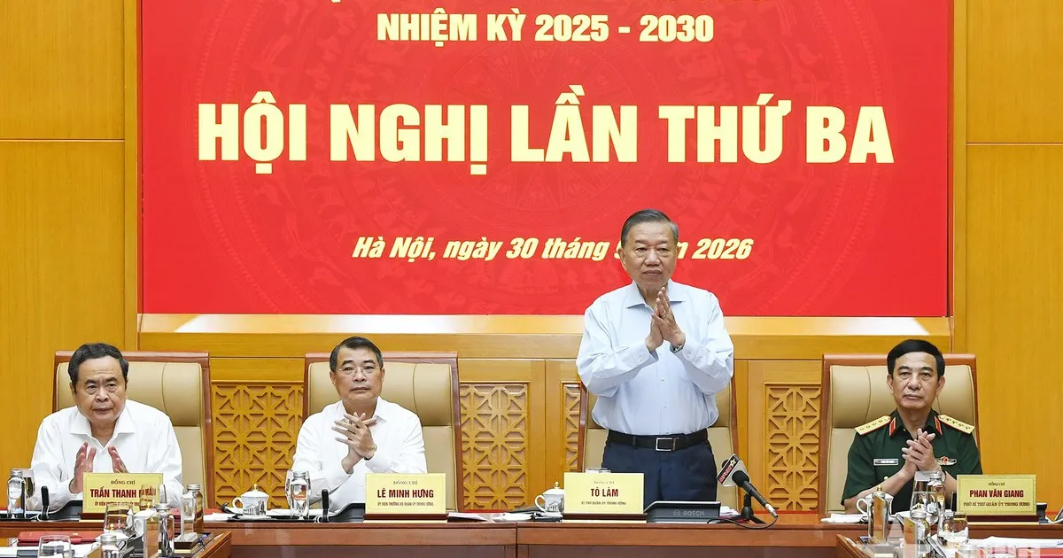 Tổng Bí thư, Chủ tịch nước Tô Lâm chủ trì Hội nghị Quân ủy Trung ương