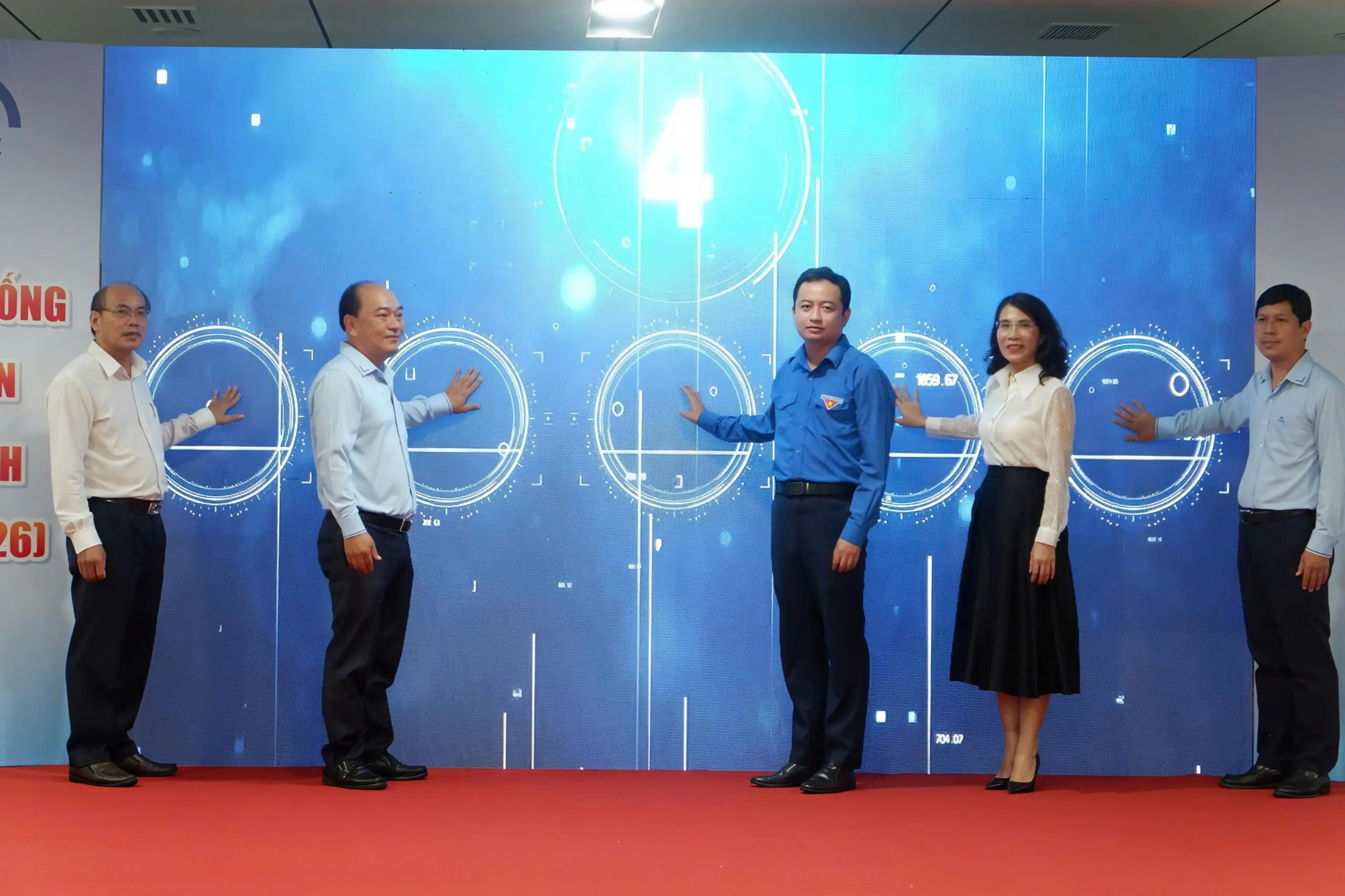 Nghi thức khai mạc Hội thi Tay nghề Thanh niên công nhân Metro Thành phố Hồ Chí Minh năm 2026 - Ảnh Bá Nam