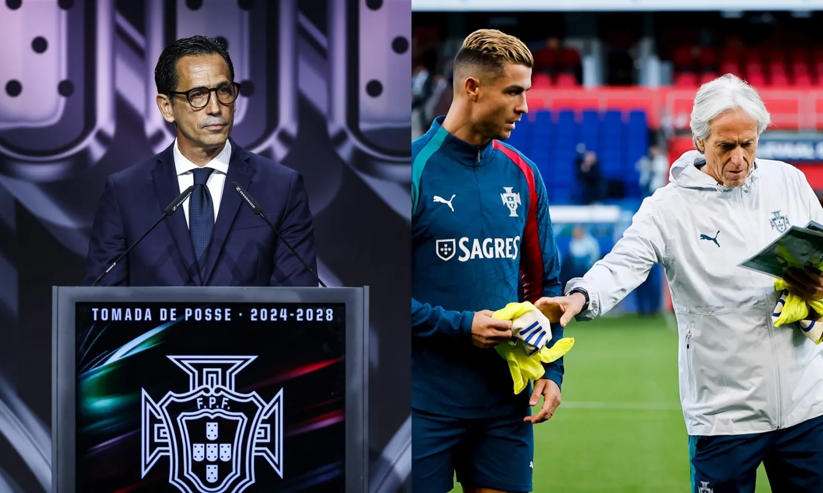 Ronaldo nổi loạn ở tuyển Bồ Đào Nha, Chủ tịch phải bay 2500 cây số xử lý