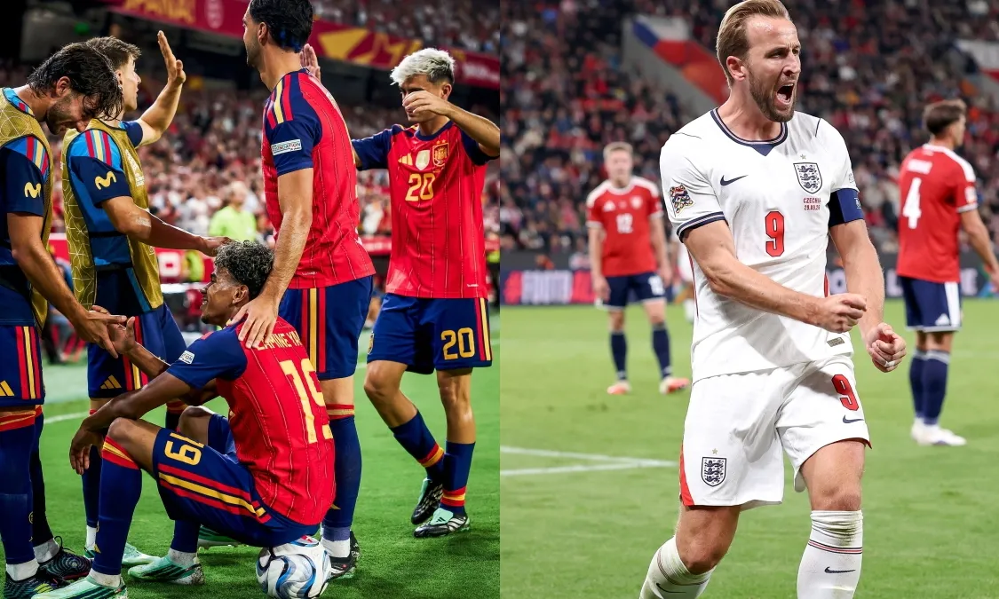 Kết quả UEFA Nations League: Yamal giúp tuyển Tây Ban Nha lập kỷ lục thế giới | Kane bật chế độ giành Quả bóng vàng