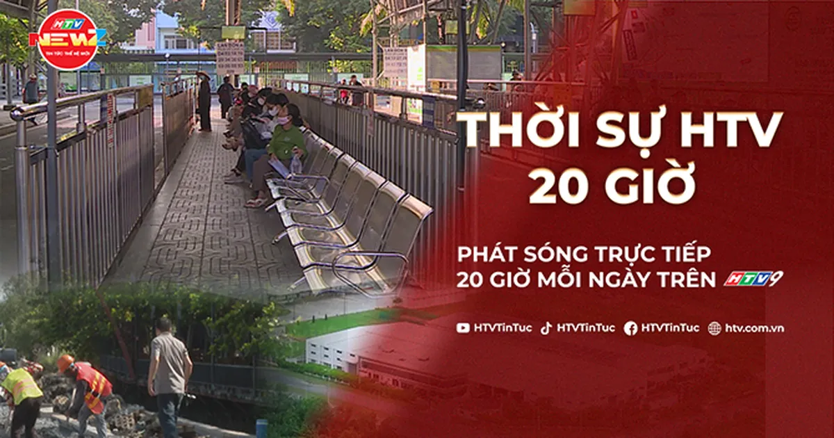 Dự án chống ngập dự kiến vận hành vào tháng 11/2026 | Thời sự HTV ngày 1/10/2026