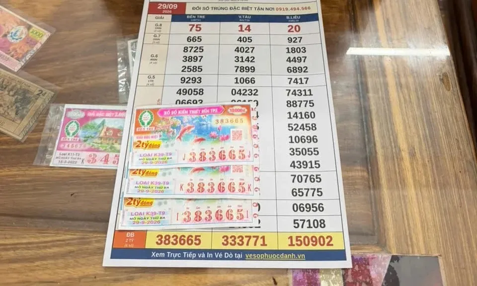 Người phụ nữ bán cá ở Vĩnh Long trúng độc đắc 6 tỉ đồng