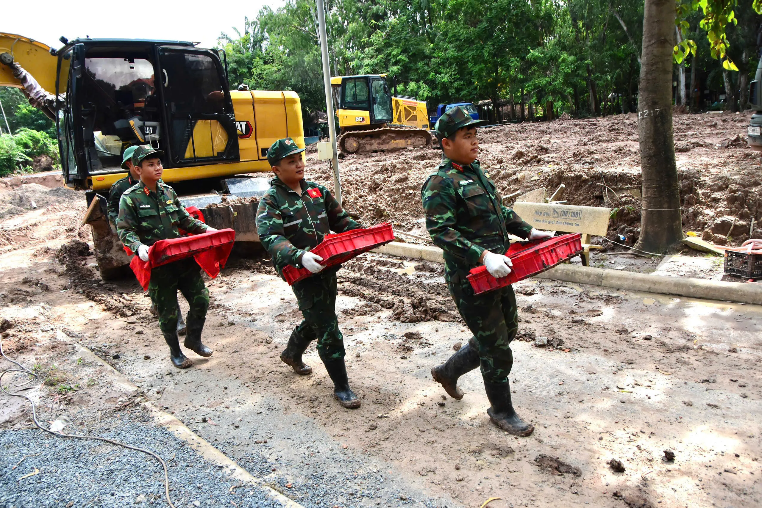 Hôm nay 2/10, quy tập thêm 4 bộ hài cốt liệt sĩ tại Công viên Lê Thị Riêng - Ảnh 1.