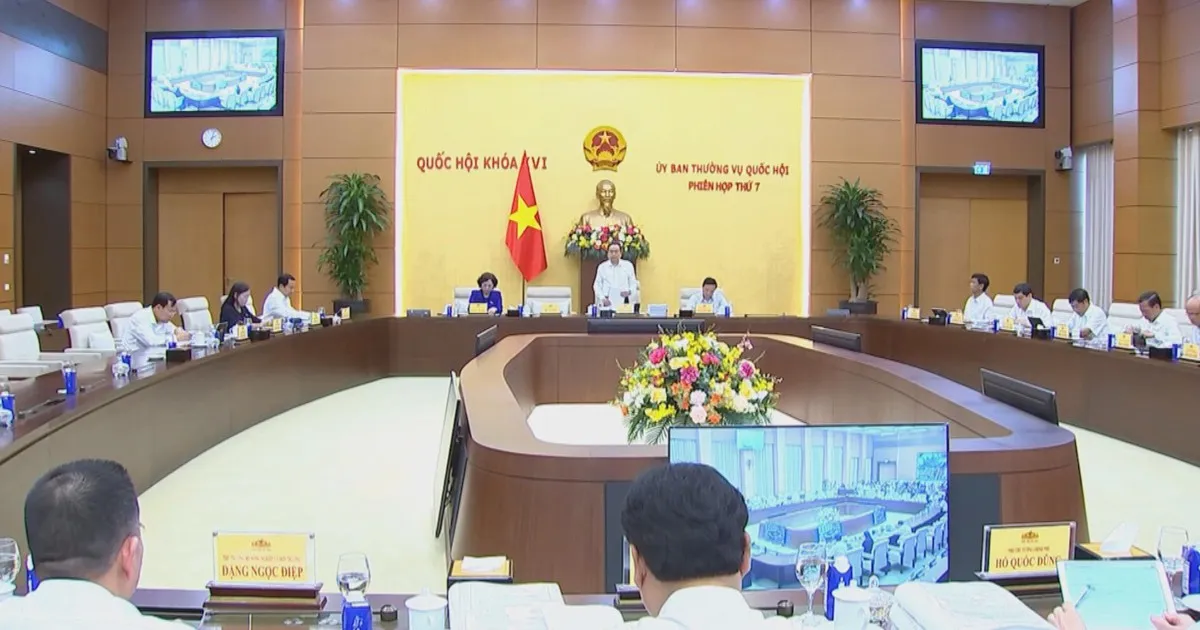 Phiên họp thứ 7 của Ủy ban Thường vụ Quốc hội: Tập trung hoàn thiện hồ sơ trước kỳ họp thứ 2