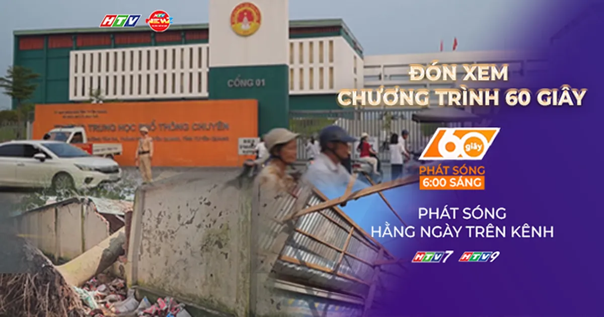 TP. Hồ Chí Minh: Cây xanh bật gốc đè sập tường nhà dân | 60 Giây Sáng ngày 2/10/2026